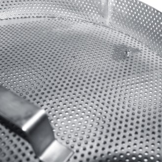 Sieve for plastic round wax melter